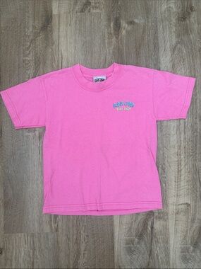 Ron Jon Surf Shop Kids Pink Short Sleeve Surf Tee